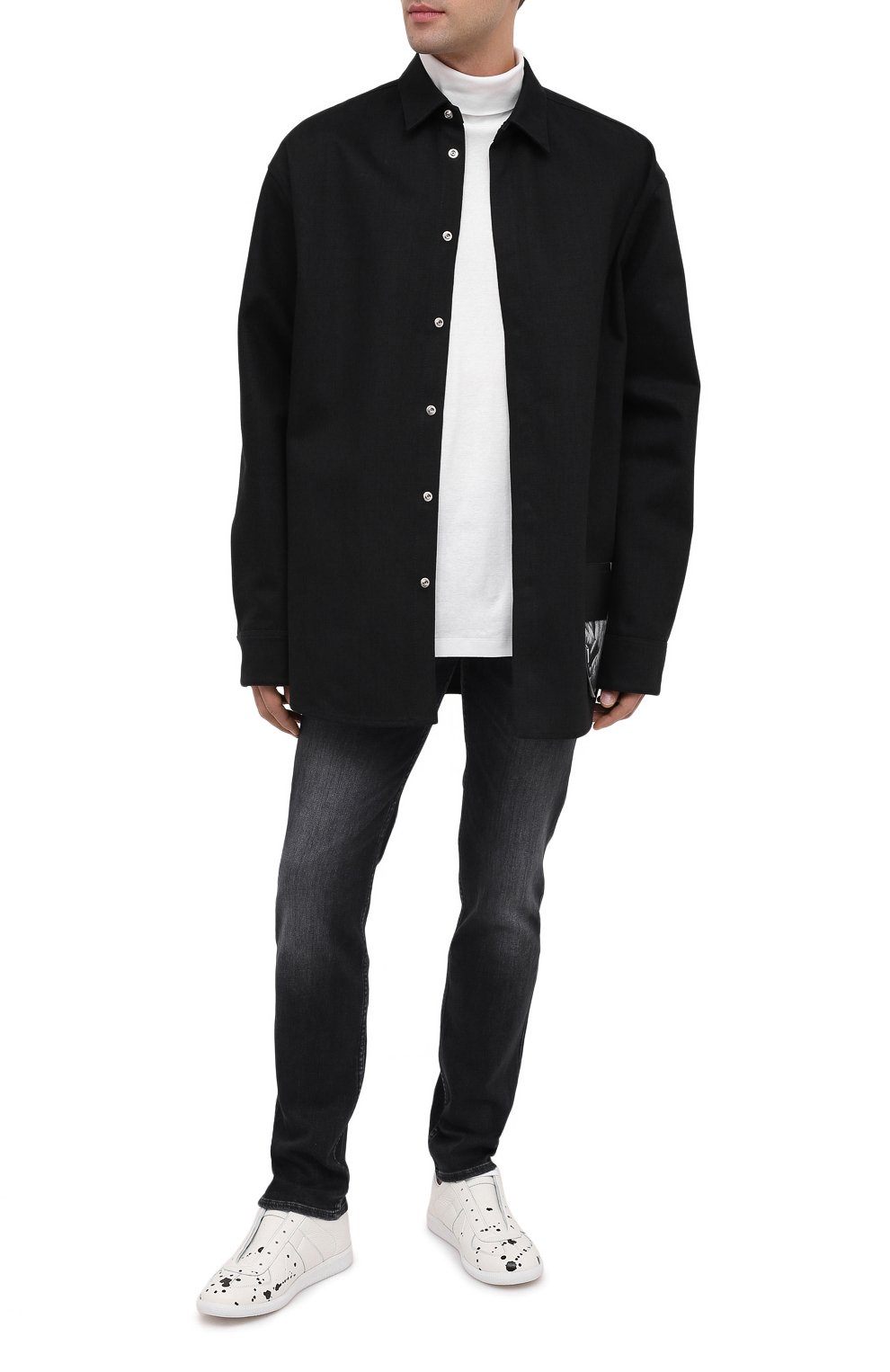 Хлопковая водолазка AMBUSH, арт. BMAB002F20FAB001, фото 2