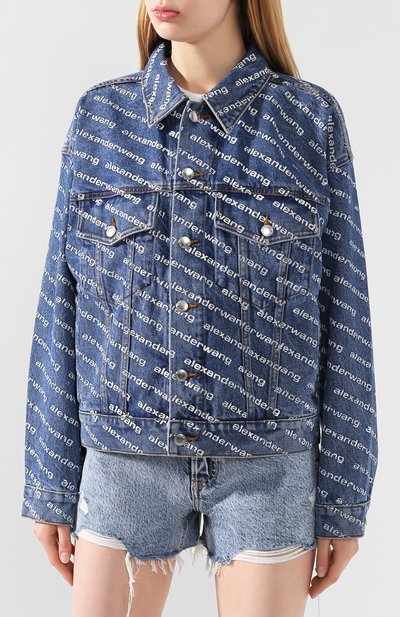 Джинсовая куртка ALEXANDER WANG, арт. 4DC1202645, фото 3