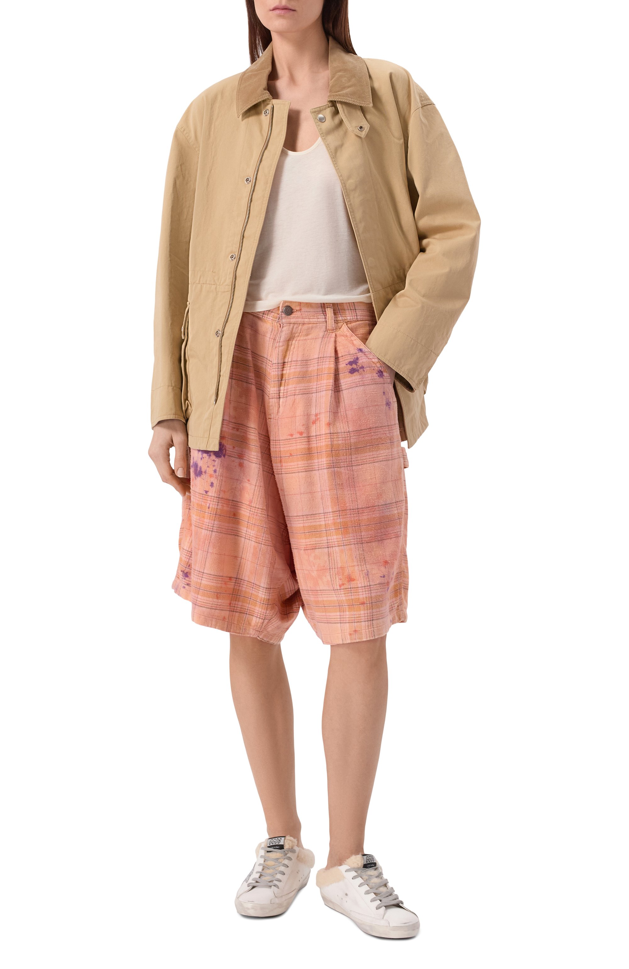 Кожаные кеды super-star GOLDEN GOOSE DELUXE BRAND, арт. GWF00110.F007126, фото 3