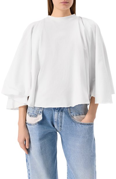 Хлопковый топ MM6, арт. S62NH0038/M20115, фото 3