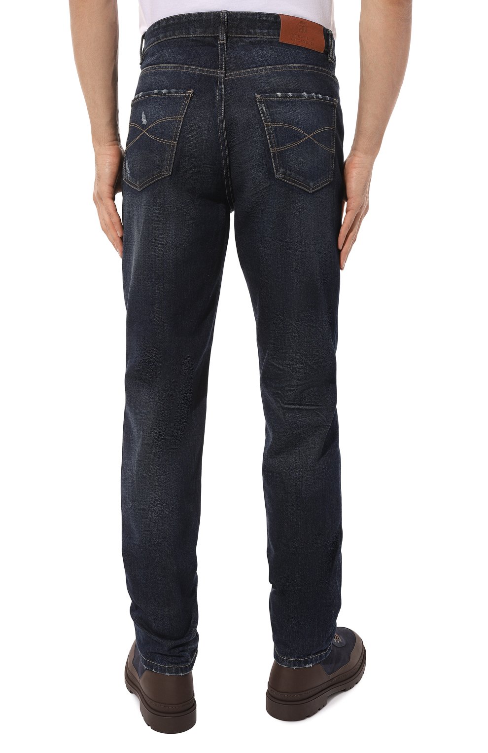 Джинсы traditional fit BRUNELLO CUCINELLI, арт. M074PB3210, фото 4