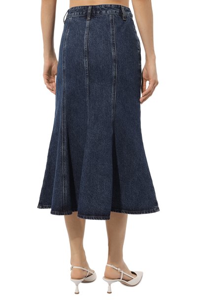 Джинсовая юбка SELF-PORTRAIT, арт. AW24-825MSK-BL, фото 4