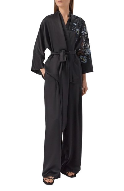 Шелковые брюки CARINE GILSON, арт. SD0574-E, фото 2