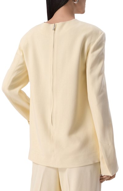 Топ из вискозы и шерсти TOTEME, арт. 251-WRT0459-FB0335, фото 4