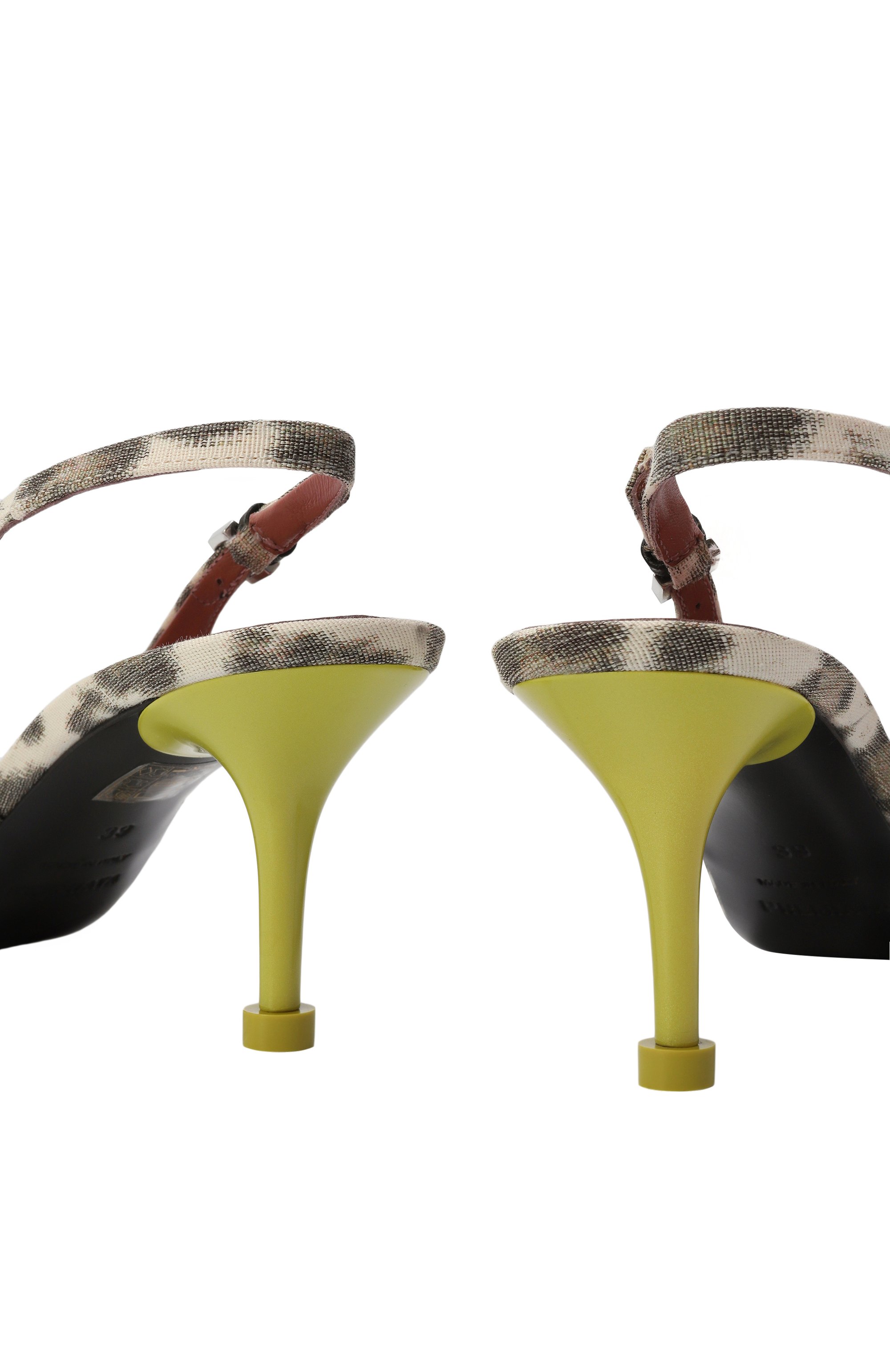 Текстильные туфли PREMIATA леопардового цвета по цене 46725 руб., арт. M7014/PHENICE, фото 7 Текстильные туфли PREMIATA, арт. M7014/PHENICE, фото 7