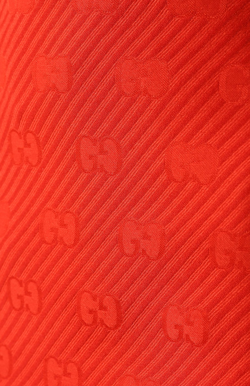 Юбка из смеси шерсти и шелка GUCCI красного цвета по цене 66000 руб., арт. 609775/ZADC7, фото 5 Юбка из смеси шерсти и шелка GUCCI, арт. 609775/ZADC7, фото 5