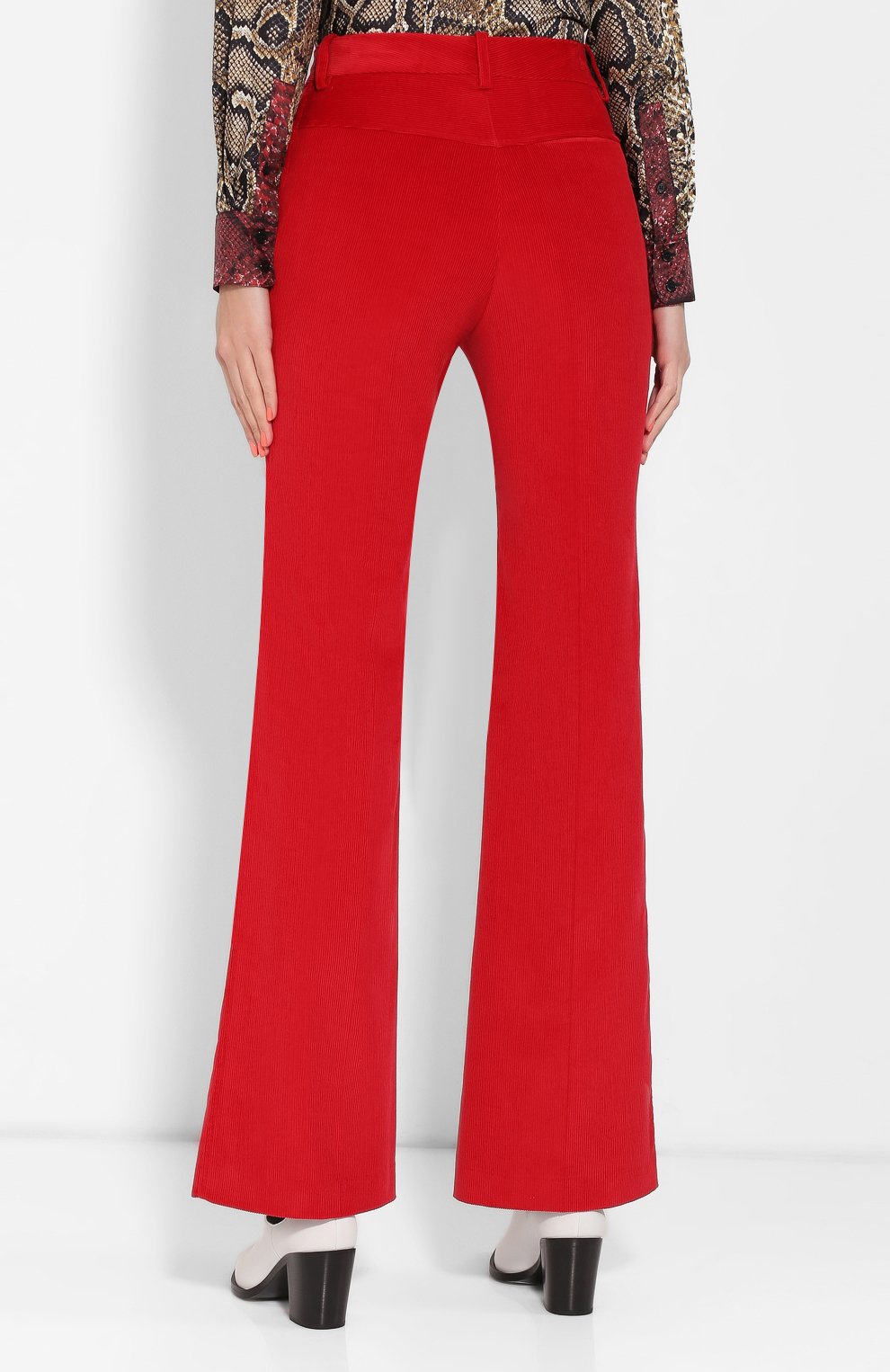 Вельветовые брюки VICTORIA BECKHAM, арт. TR 0VR 21008A, фото 4