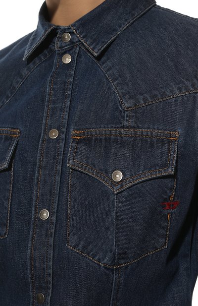 Джинсовая рубашка DIESEL, арт. A03865/0EGAD, фото 5