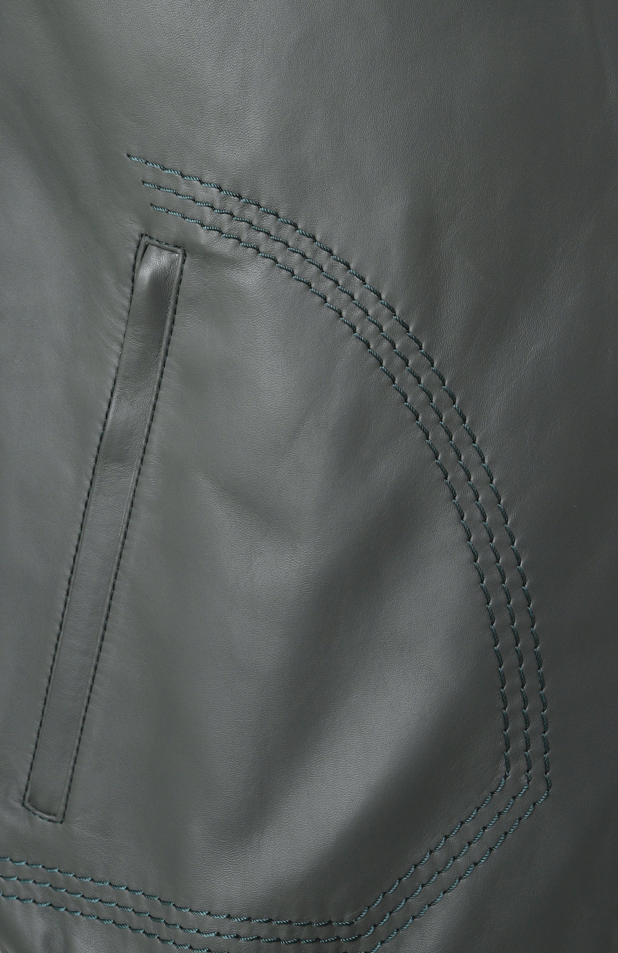 Кожаный бомбер ZILLI, арт. A0RYH1M1005VTSU00, фото 6