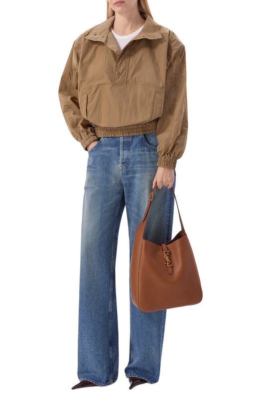 Сумка Le 5 à 7 Supple large Saint Laurent 850545/AAE0P Коричневый  850545/AAE0P Фото 3