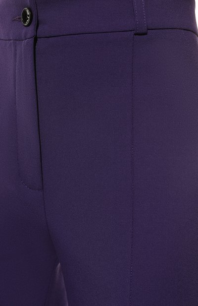 Брюки YULIAWAVE фиолетового цвета по цене 29000 руб., арт. 1A2PS00701277PURP, фото 5 Брюки YULIAWAVE, арт. 1A2PS00701277PURP, фото 5