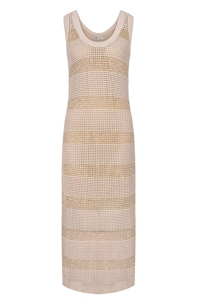 Женское хлопковое платье BRUNELLO CUCINELLI, арт. M58772A90