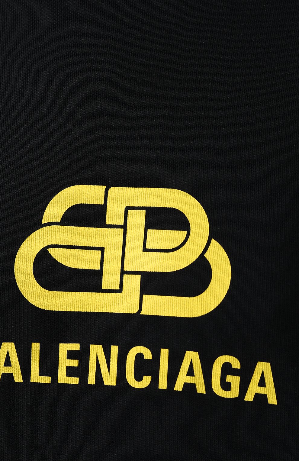 Хлопковое худи BALENCIAGA черного цвета по цене 49250 руб., арт. 578135/TEV19, фото 5 Хлопковое худи BALENCIAGA, арт. 578135/TEV19, фото 5