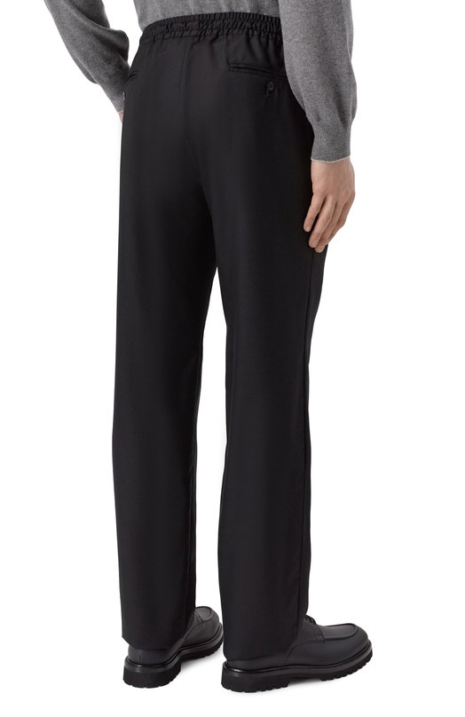 Брюки из кашемира и шелка MVST M25.1MM.T413/775 Чёрный  M25.1MM.T413/775 Фото 4