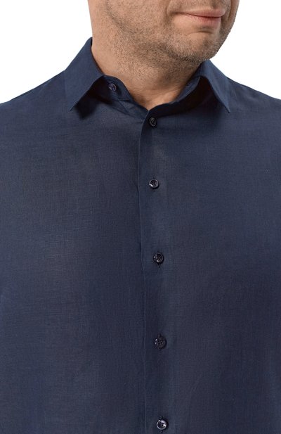Льняная рубашка GIORGIO ARMANI, арт. 8WGCCZ98/TZC62, фото 5