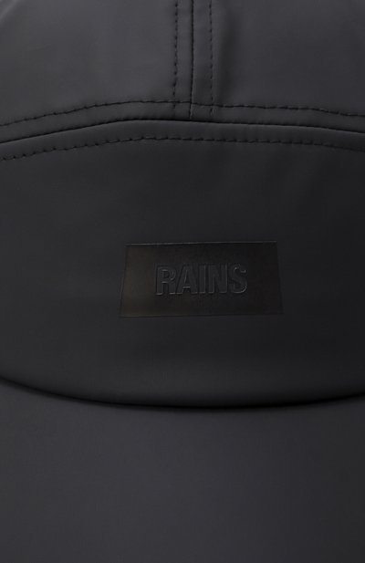Бейсболка RAINS черного цвета по цене 6390 руб., арт. RA20330, фото 3 Бейсболка RAINS, арт. RA20330, фото 3