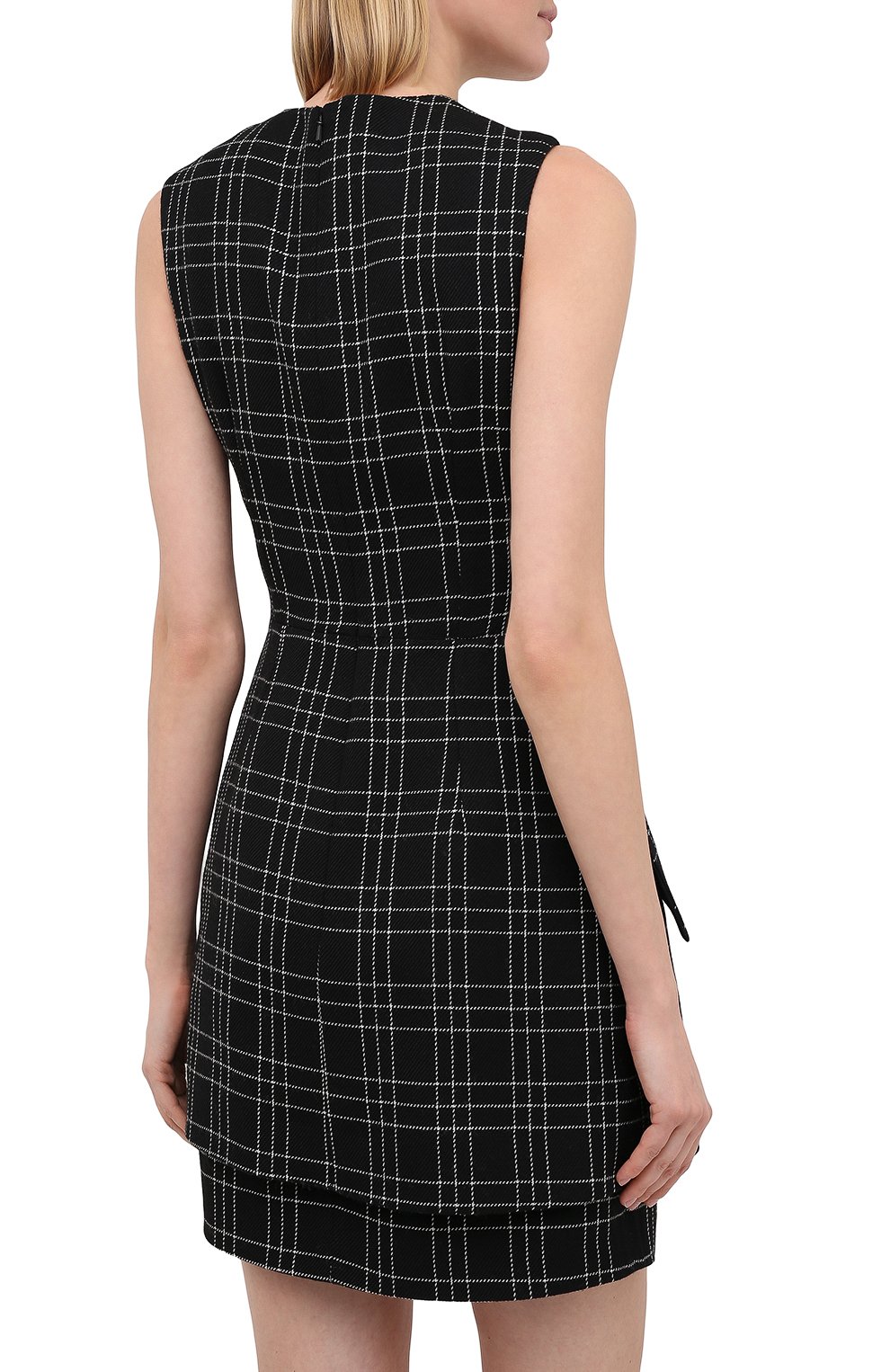Шерстяное платье ALEXANDER MCQUEEN, арт. 640520/QJAB5, фото 4