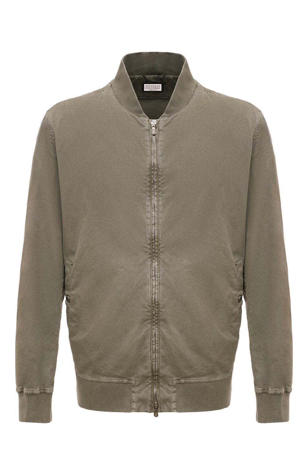 Хлопковый бомбер BRUNELLO CUCINELLI, арт. MA0816499, фото 1