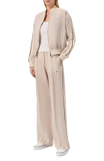 Льняной бомбер PALM ANGELS, арт. PWBD06BS26FAB001, фото 2