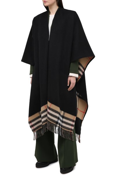Пончо из кашемира и шерсти BURBERRY, арт. 8037423, фото 3