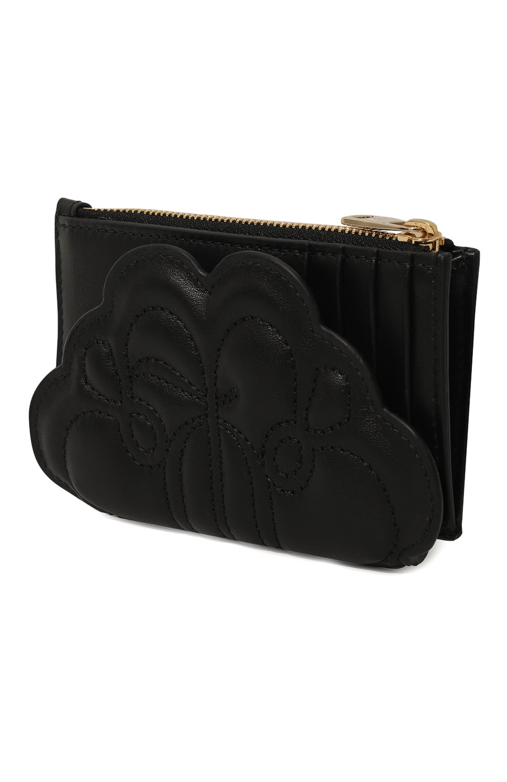Кожаный футляр для кредитных карт ALEXANDER MCQUEEN, арт. 733319 1BLGA, фото 2