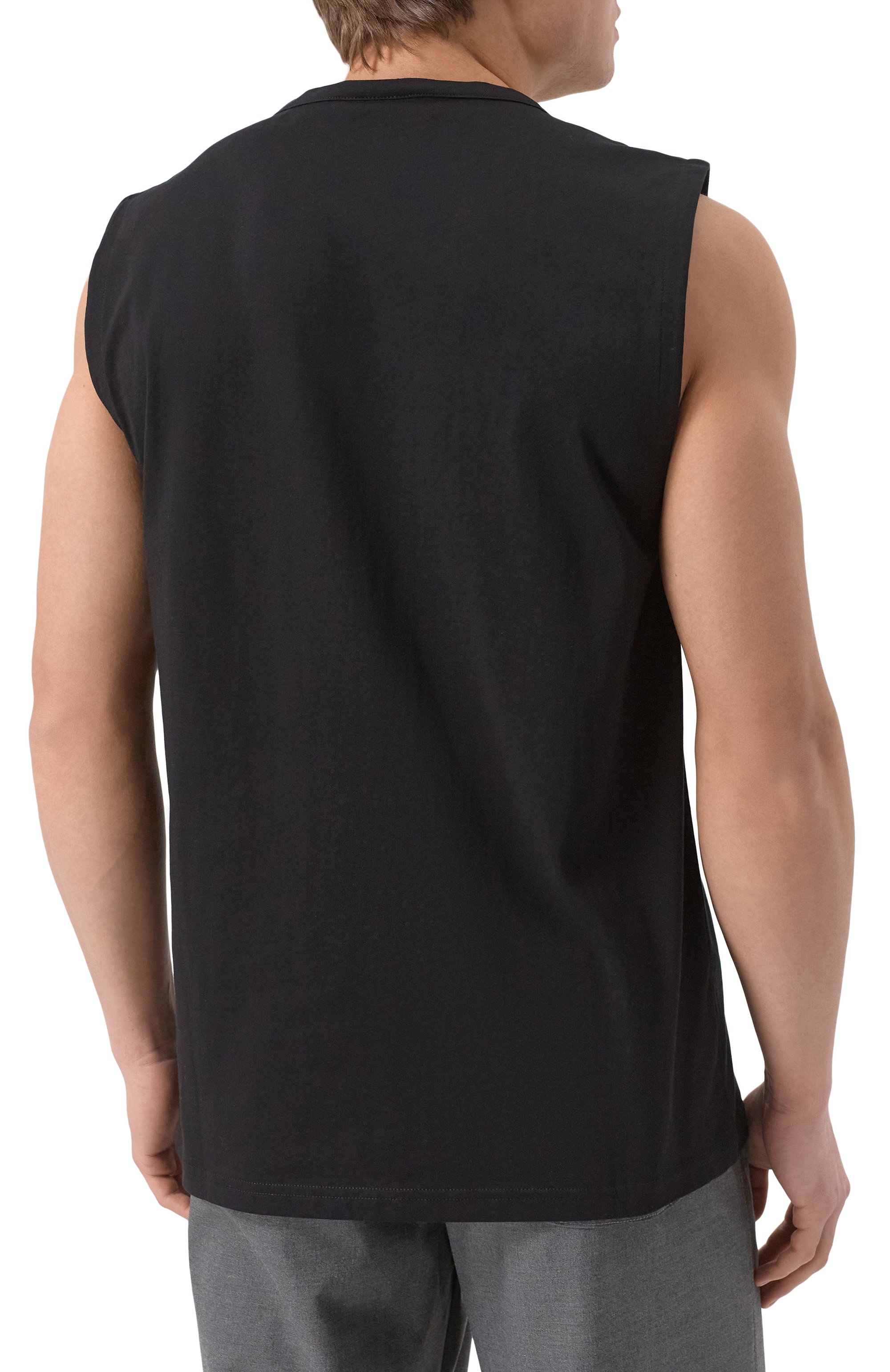 Хлопковая майка EMPORIO ARMANI, арт. EM000572/AF12326, фото 4