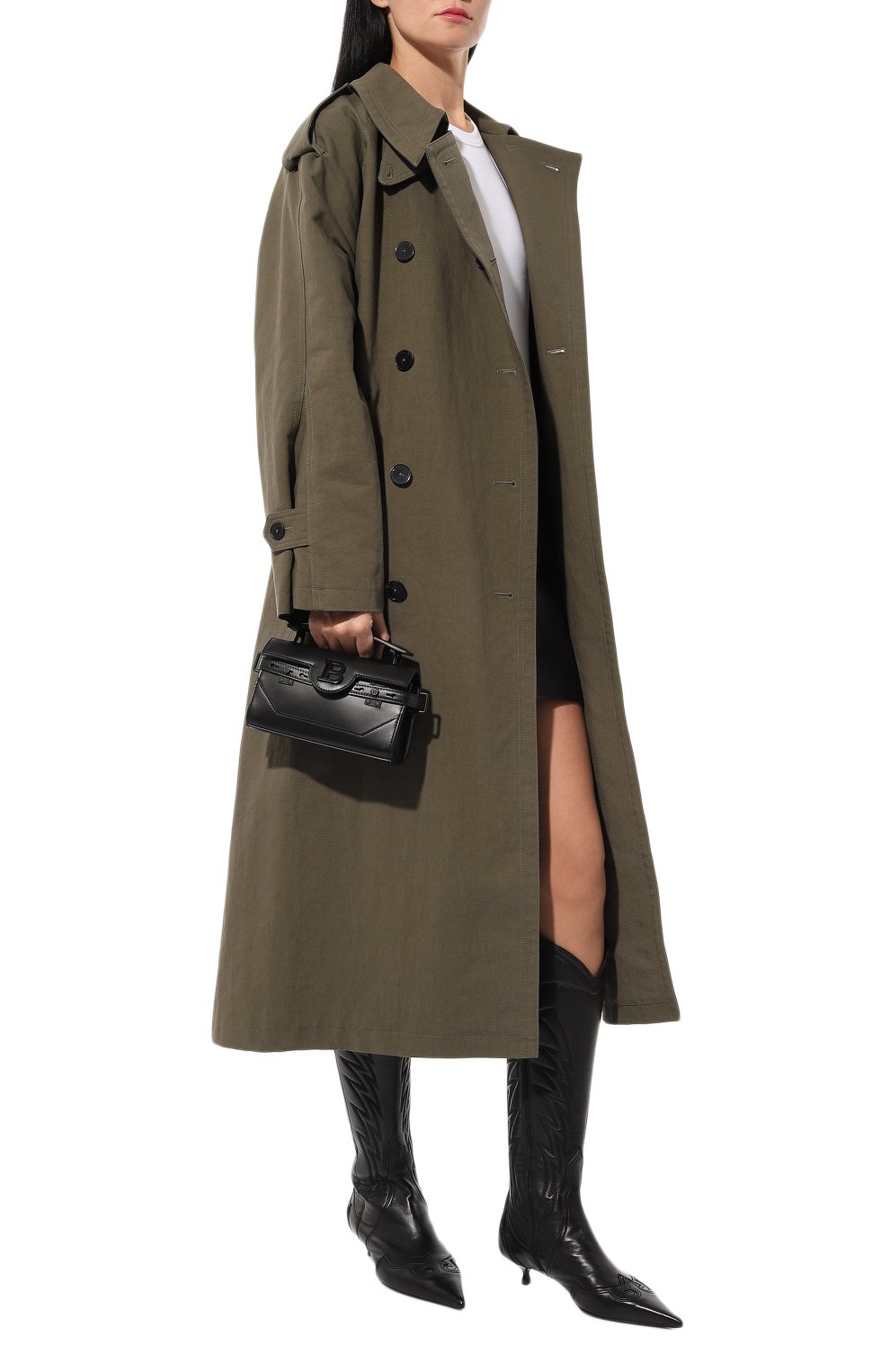 Сумка buzz 19 BALMAIN, арт. AM1AE172LPRS, фото 7