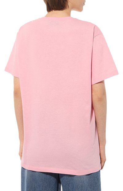 Хлопковая футболка GUCCI, арт. 615044 XJDGR, фото 4