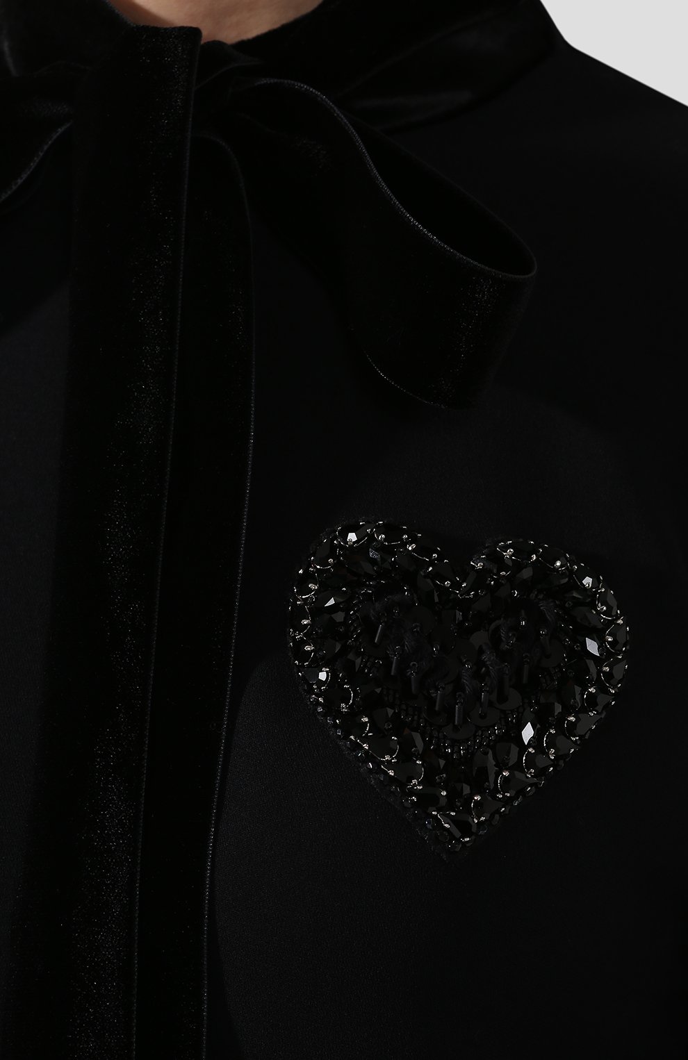 Шелковая блузка с бантом FENDI, арт. FS7018 A3MV, фото 5