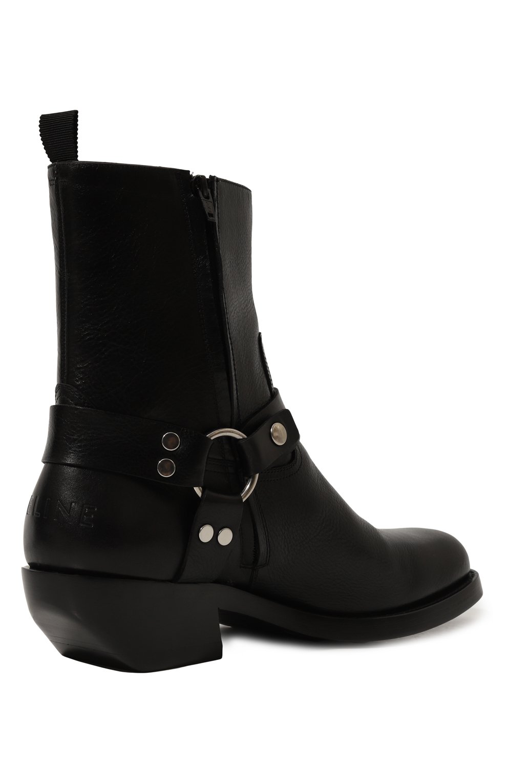 Кожаные сапоги CELINE черного цвета по цене 122000 руб., арт. 35258/3808C, фото 5 Кожаные сапоги CELINE, арт. 35258/3808C, фото 5