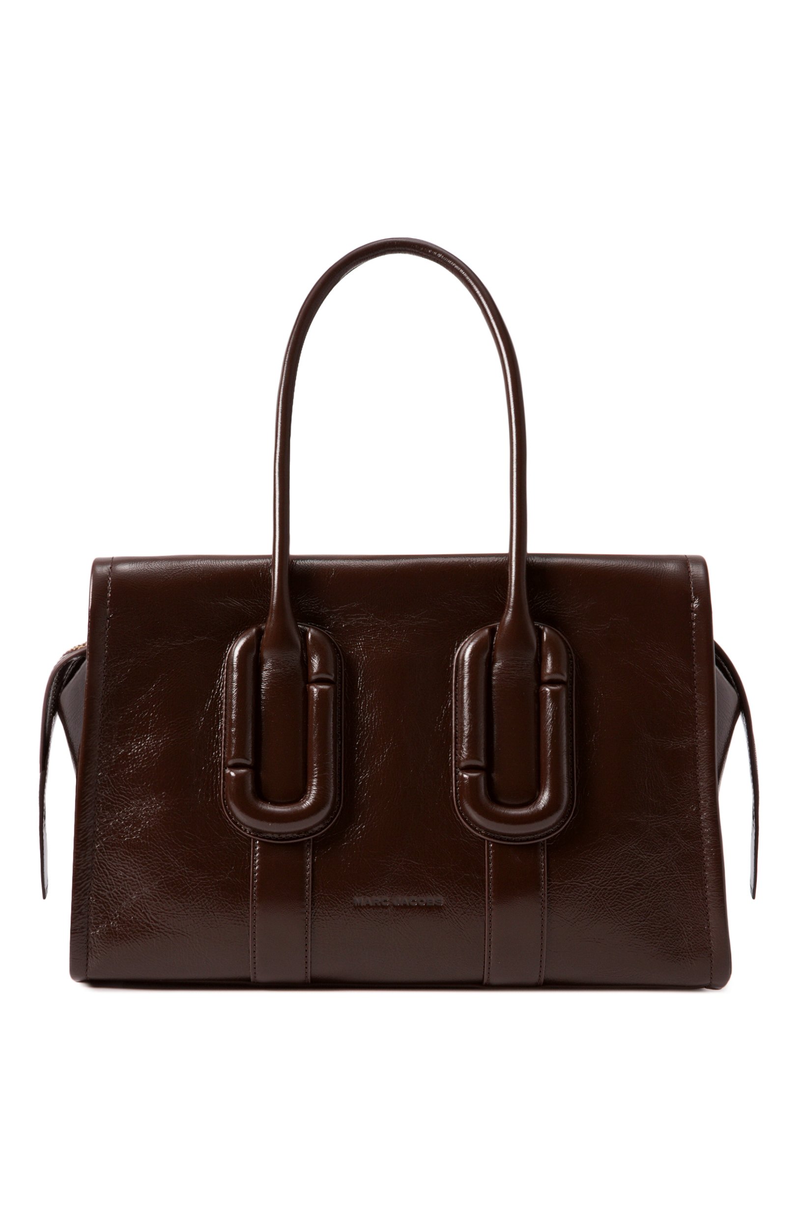 Сумка the carryall MARC JACOBS (THE) темно-коричневого цвета по цене 89950 руб., арт. 2F6HTT003H01, фото 1 Сумка the carryall MARC JACOBS (THE), арт. 2F6HTT003H01, фото 1