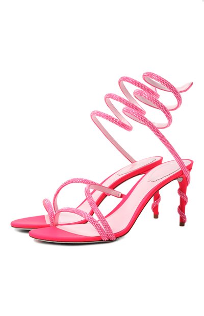 Женские текстильные босоножки margot 80  RENE CAOVILLA, арт. C11339-080/R001