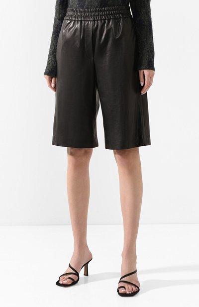 Кожаные шорты BRUNELLO CUCINELLI, арт. M0TANP7233, фото 3