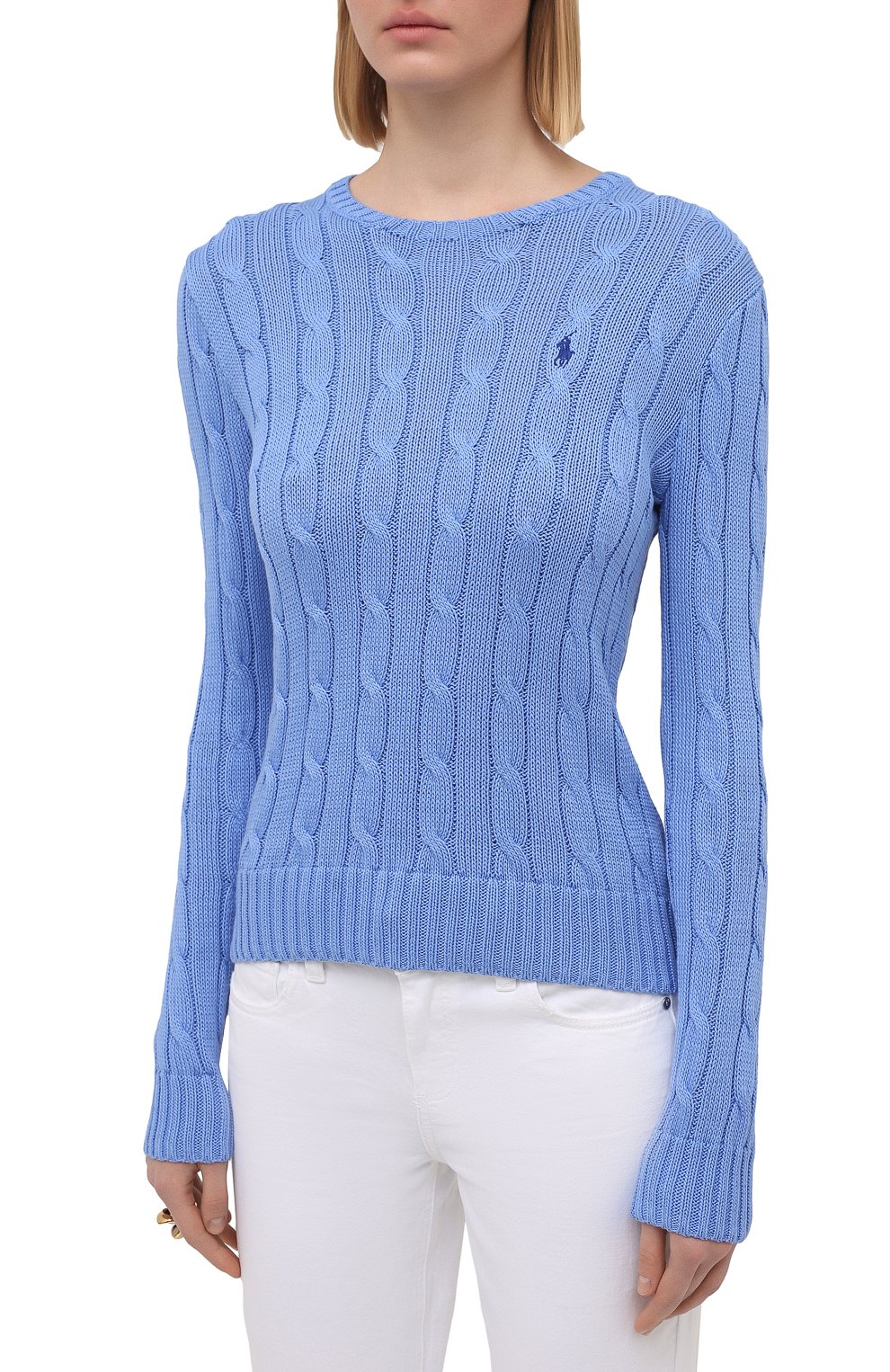 Хлопковый пуловер POLO RALPH LAUREN, арт. 211580009, фото 3