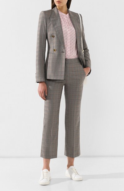 Шерстяные брюки STELLA MCCARTNEY, арт. 529866/SNB47, фото 2