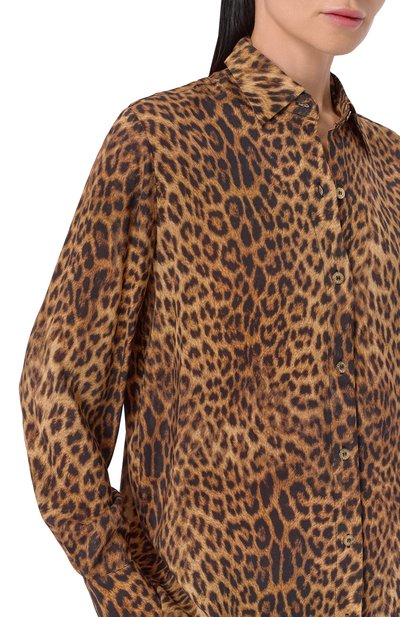 Рубашка из вискозы MELISSA ODABASH, арт. PAIGE CR, фото 5