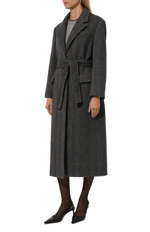 Пальто из шерсти и кашемира Brunello Cucinelli MG5009892 Серый  MG5009892 Фото 3