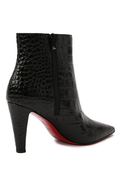 Кожаные ботильоны slimini 85 CHRISTIAN LOUBOUTIN, арт. 3210936/SLIMINI 85, фото 4