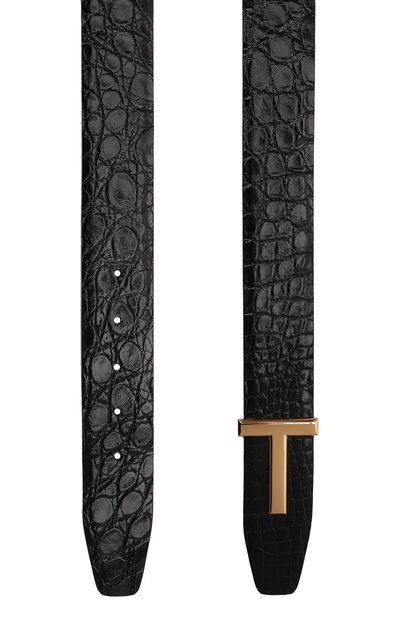 Ремень из кожи каймана TOM FORD, арт. TB178T-A19/CYAC, фото 3