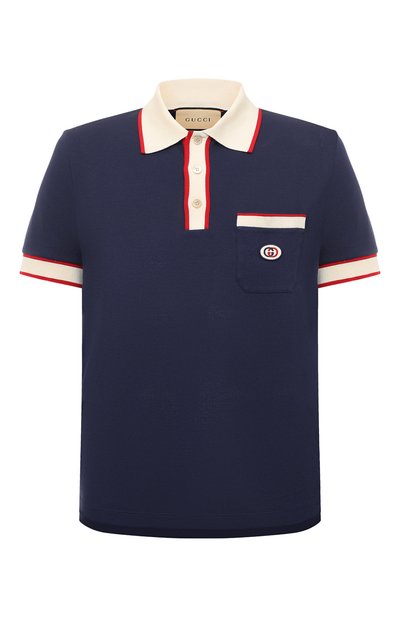 Хлопковое поло GUCCI, арт. 653380 XJDF8, фото 1