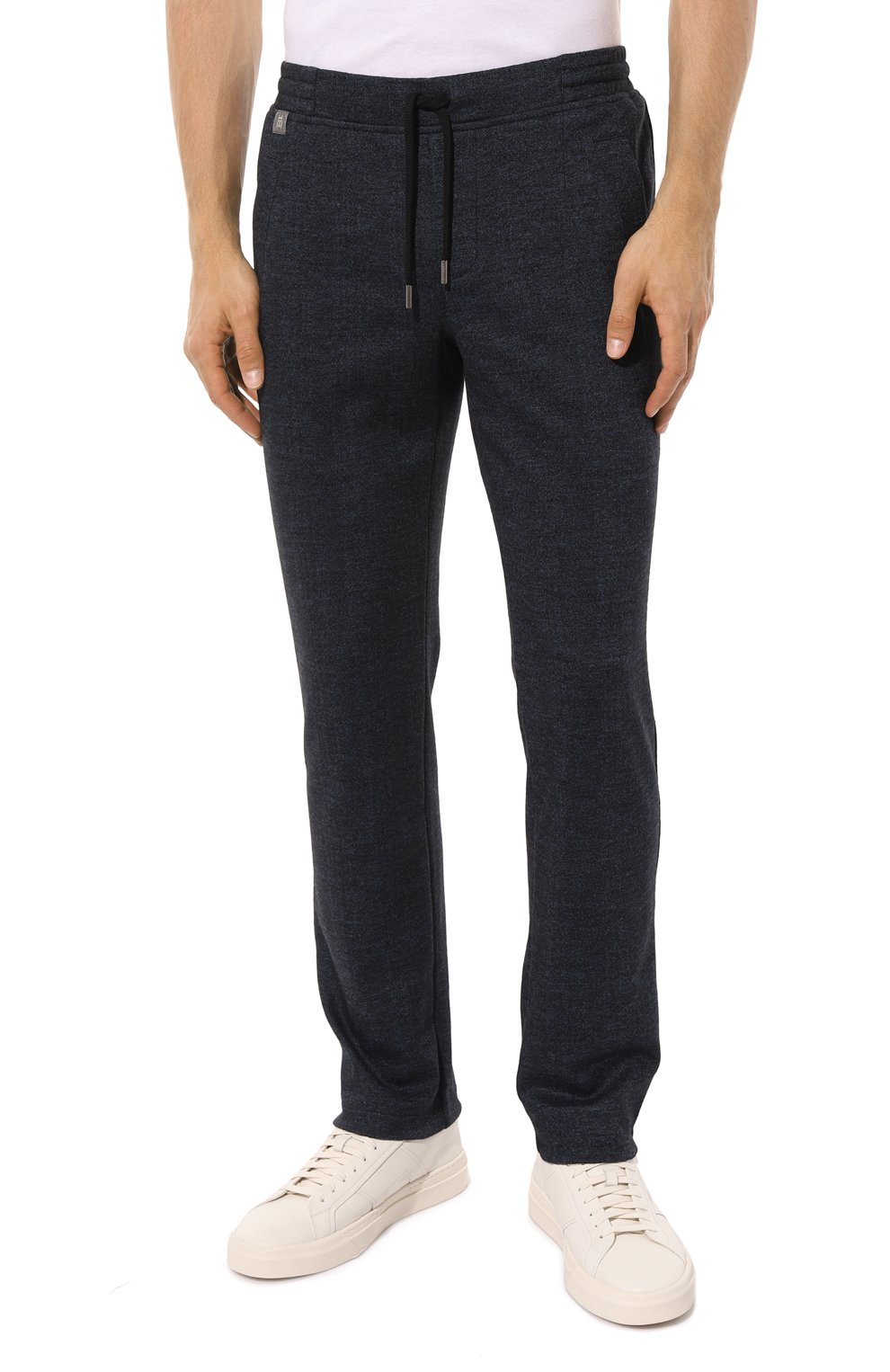 Брюки из хлопка и шерсти CAPOBIANCO, арт. MPAN.FU00., фото 3