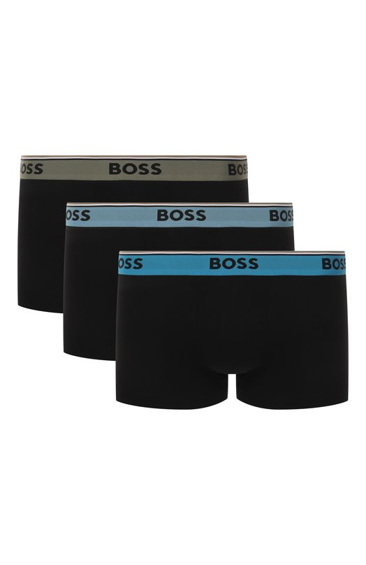 Комплект из трех боксеров BOSS 50531684 Чёрный 50531684