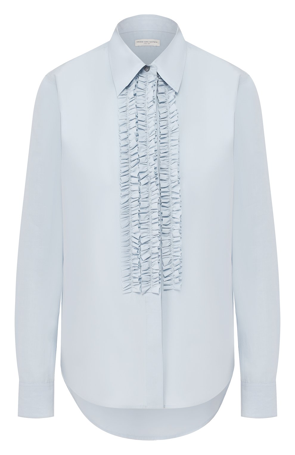Хлопковая рубашка DRIES VAN NOTEN, арт. 201-10751-9245, фото 1