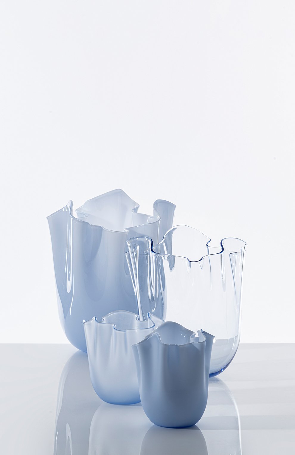 Ваза fazzoletto VENINI, арт. F0370002000H0AGU, фото 2