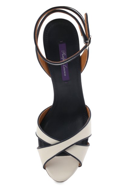 Кожаные босоножки deana RALPH LAUREN, арт. 800841334, фото 5