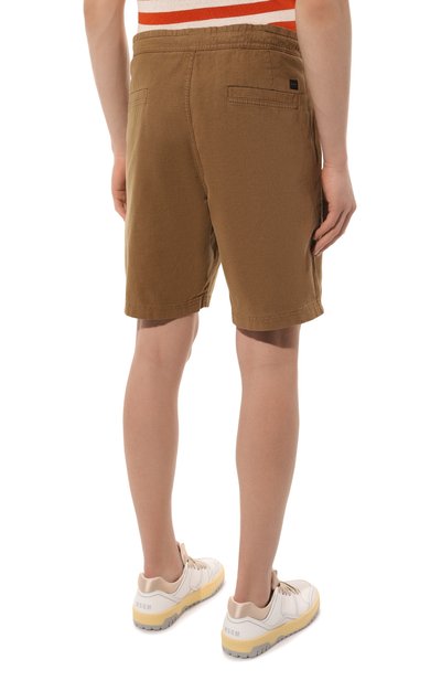 Шорты из льна и хлопка BOSS ORANGE, арт. 50488627, фото 4