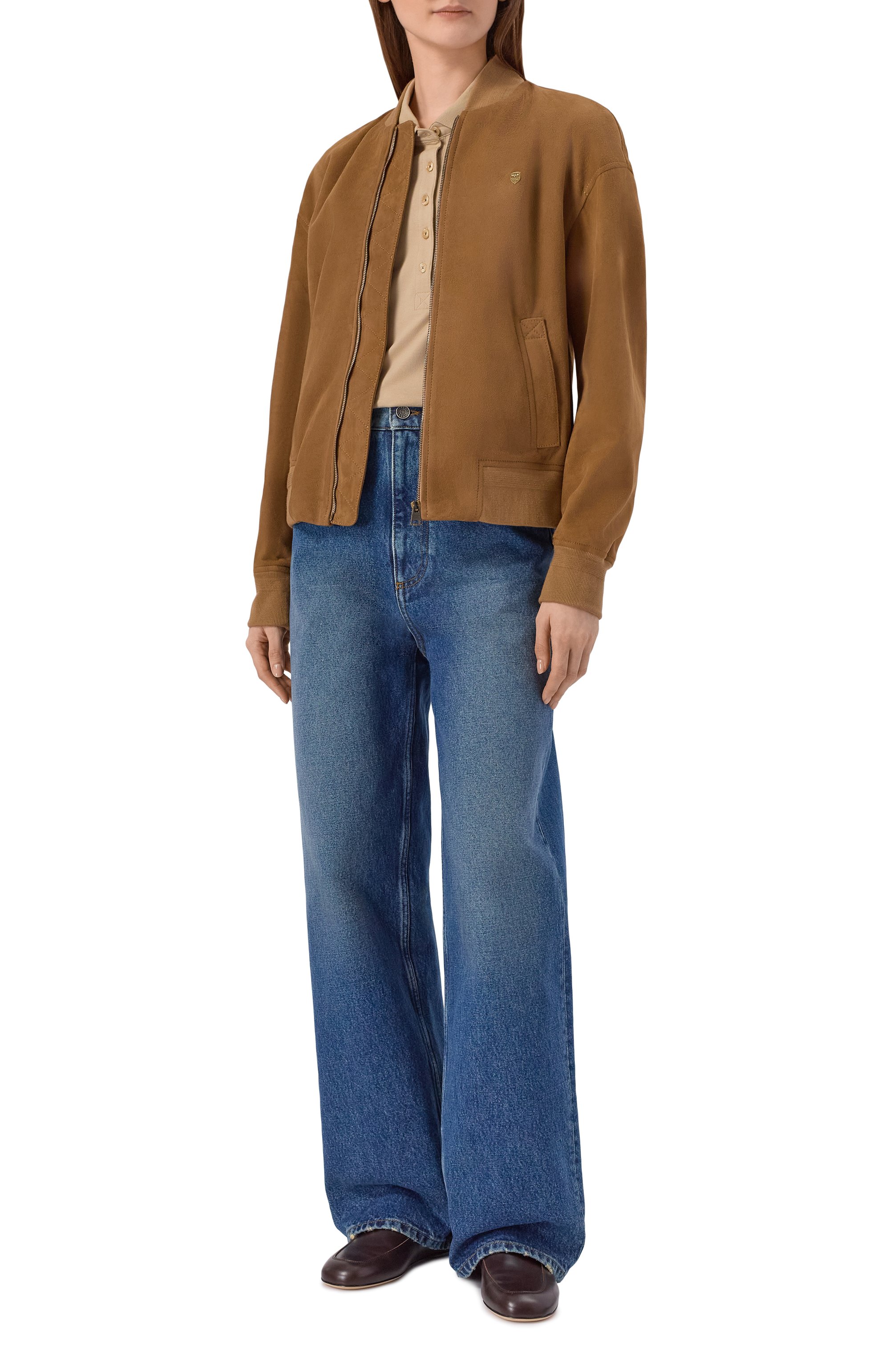 Замшевый бомбер AERONAUTICA MILITARE, арт. PN6057D100998, фото 2