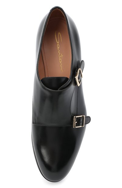 Кожаные монки SANTONI, арт. WULM58919HA1NILKN01, фото 5