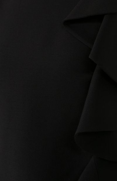 Платье из смеси шерсти и шелка VALENTINO черного цвета по цене 266500 руб., арт. SB3VAN951CF, фото 5 Платье из смеси шерсти и шелка VALENTINO, арт. SB3VAN951CF, фото 5