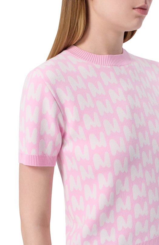 Пуловер из вискозы MSGM 4041MDM205/267298 Розовый  4041MDM205/267298 Фото 5